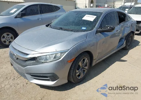 2017 Honda Civic Lx из США, поврежденный, VIN 19XFC2F55HE031697